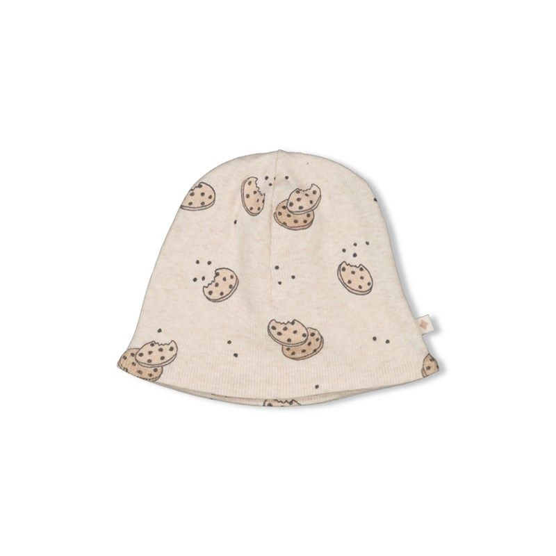 Feetje Cute Cookie Mütze unisex ofwhite melange Sommer Größe 1 ( Größe 50 - 62) von Feetje