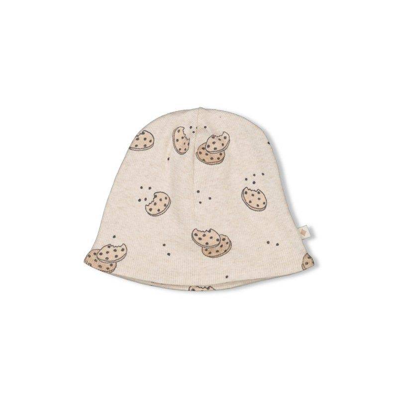 Feetje Cute Cookie Mütze unisex ofwhite melange Sommer Größe 1 ( Größe 50 - 62) von Feetje