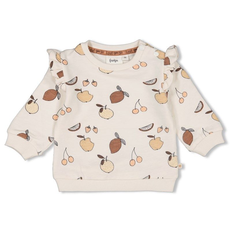 Feetje Cutie Fruity Sweater Mädchen Sommer offwhite von Feetje