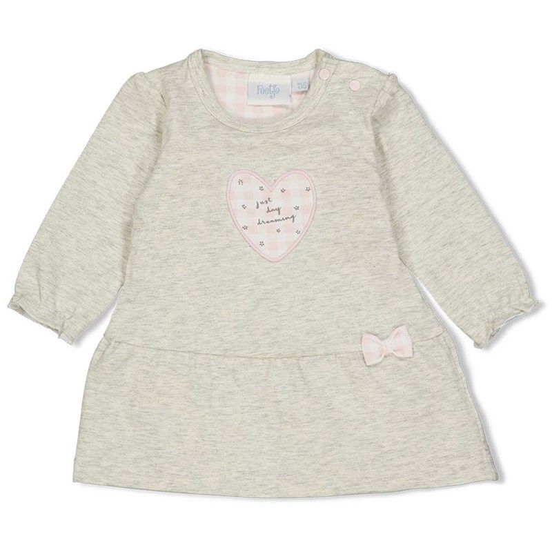 Feetje Daydreaming Kleid grey melange Sommer von Feetje