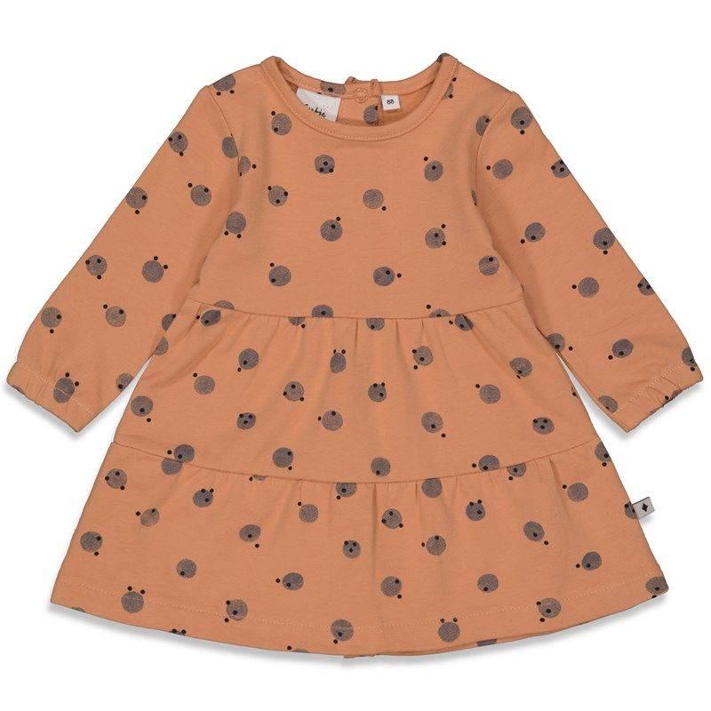 Feetje - Dotty Kleid perzik Mädchen Winter von Feetje