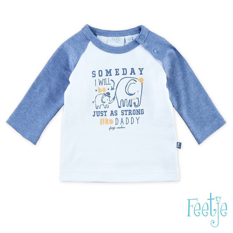 Feetje Elephants Shirt weiß von Feetje