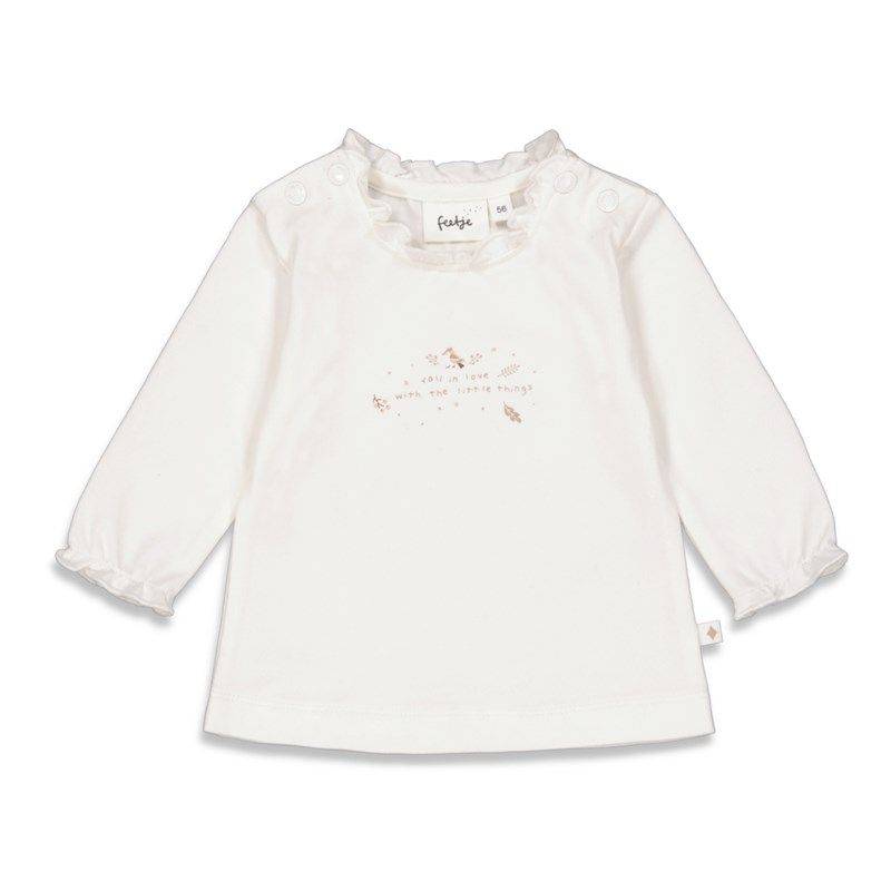 Feetje - Falling for you Longsleeve Mädchen offwhite Winter von Feetje