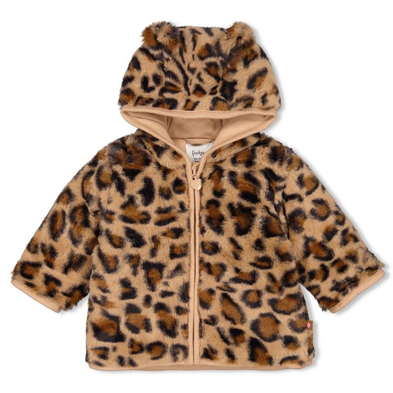 Feetje Favorite Jacke mit Kapuze Mädchen Winter 2023 braun von Feetje