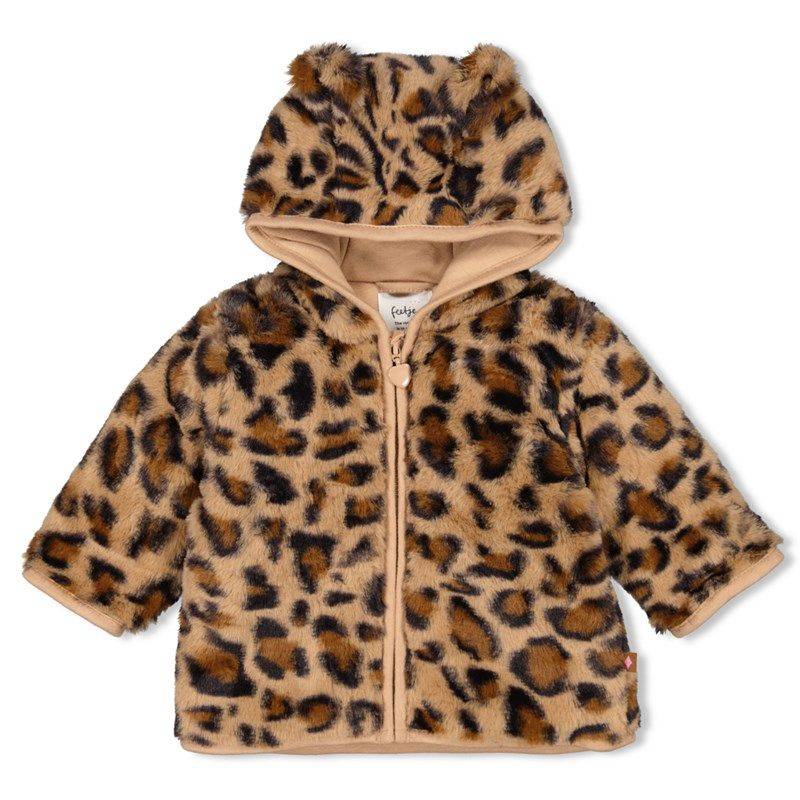 Feetje Favorite Jacke mit Kapuze Mädchen Winter 2023 braun von Feetje