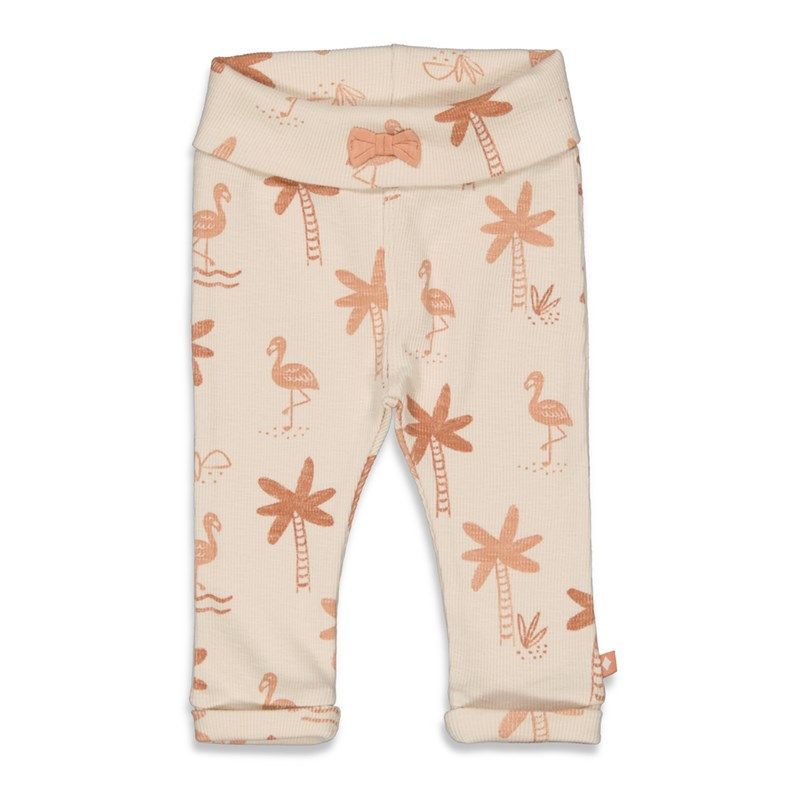Feetje - Flamingo Hose Mädchen Sommer offwhite von Feetje