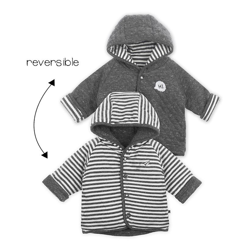 Feetje Flying By Wendejacke Junge grau von Feetje