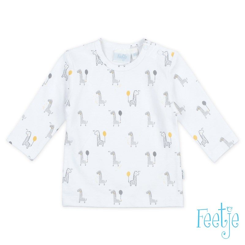 Feetje GIraffe Longsleeve weiß von Feetje