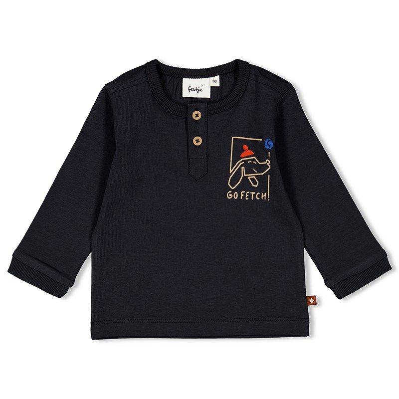 Feetje Go fetch Longsleeve Junge Winter anthracite von Feetje