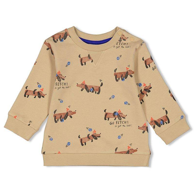 Feetje Go fetch Sweater Junge Winter sand von Feetje