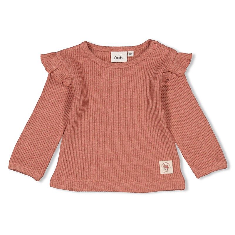 Feetje Grow Your Own Way Longsleeve warm Mädchen berry von Feetje