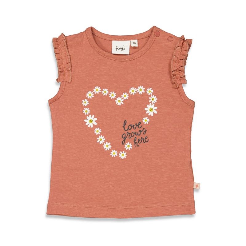 Feetje Have a nice daisy T-Shirt Mädchen terra von Feetje