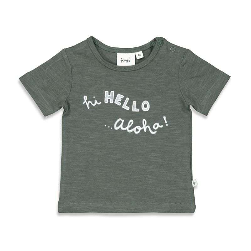 Feetje Hi Hello T-Shirt Aloha Junge anthracite von Feetje