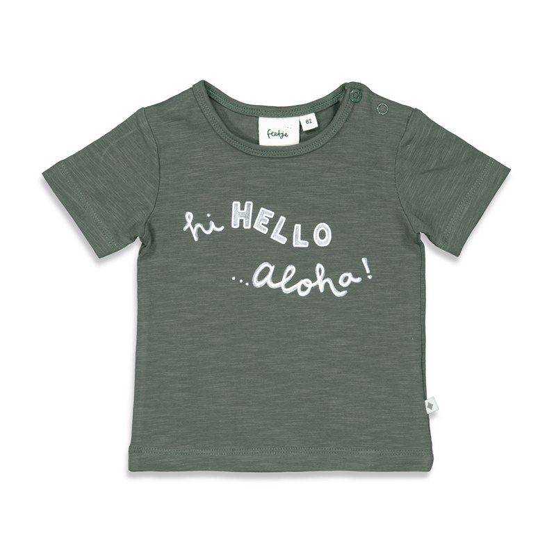 Feetje Hi Hello T-Shirt Aloha Junge anthracite von Feetje