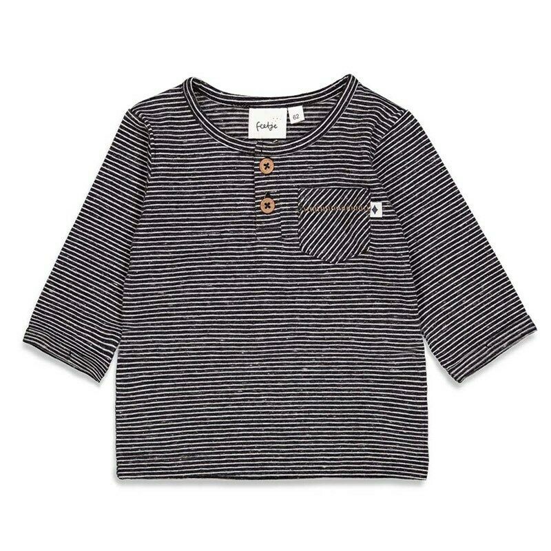 Feetje Hi Longsleeve anthracite melange Winter von Feetje