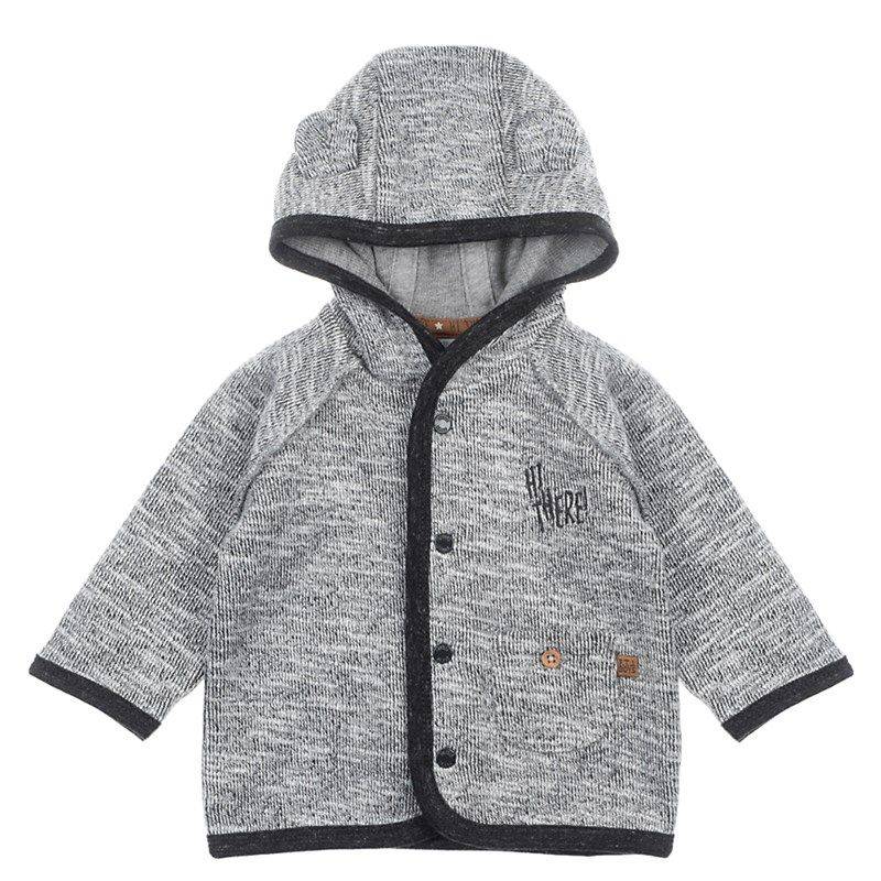 Feetje Hi There Jacke mit Doppelstoff Junge grau von Feetje