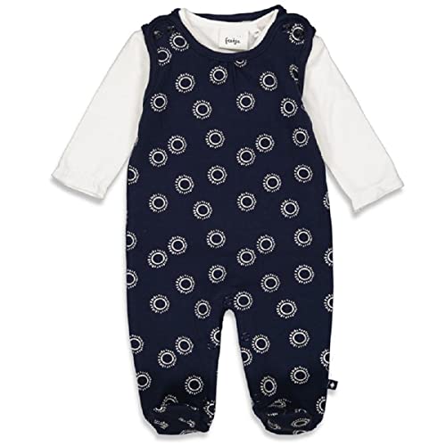 Feetje Jungen Baby Stramplerset Strampler mit Langarm Shirt 00203 in blau, Kleidergröße:50, Farbe:Navy' von Feetje