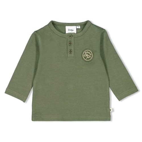 Feetje Jungen - Longsleeve - Brave, Army, 80 von Feetje