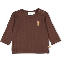 Feetje Langarmshirt Tiny Roar Braun von Feetje