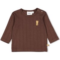 Feetje Langarmshirt Tiny Roar Braun von Feetje