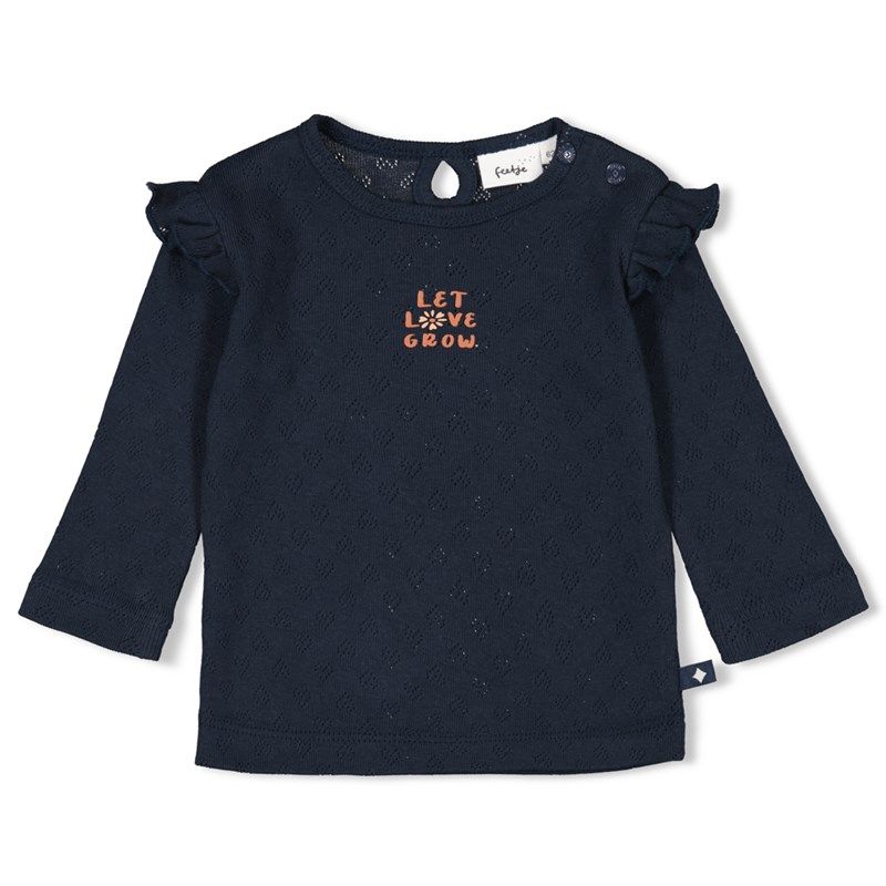 Feetje Let Love Grow Longsleeve Leggings Mädchen 2023 navy von Feetje