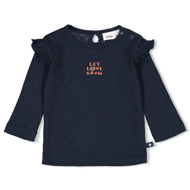 Feetje Let Love Grow Longsleeve Leggings Mädchen 2023 navy von Feetje