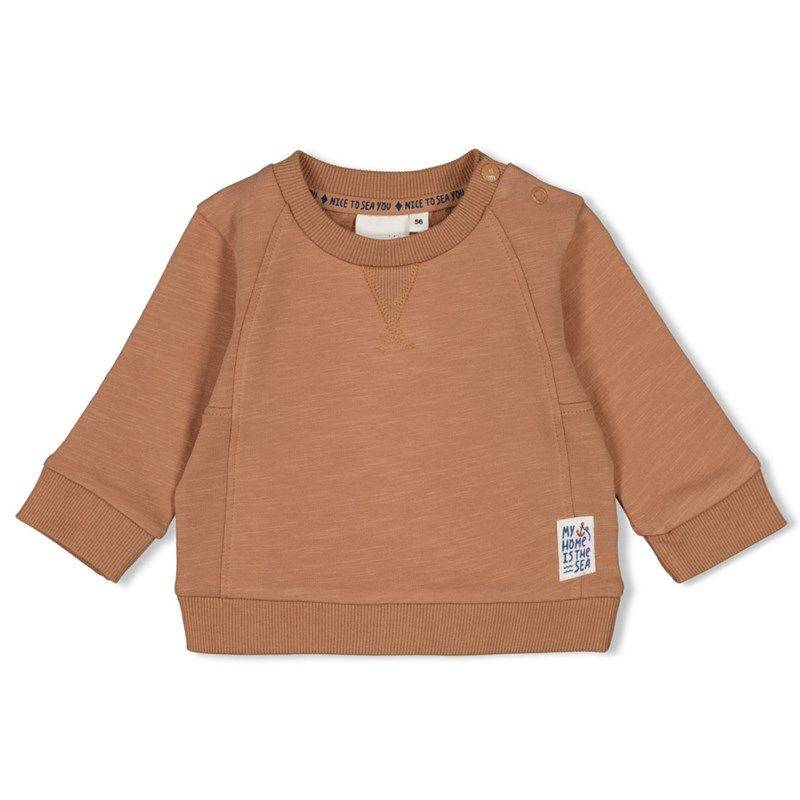 Feetje Let's sail Sweater Junge Sommer 2024 brown von Feetje
