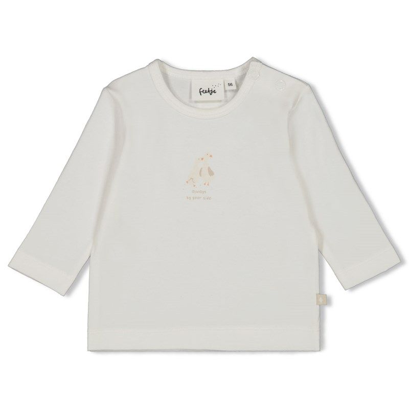 Feetje Little Duck Longsleeve unisex Junge und Mädchen offwhite von Feetje