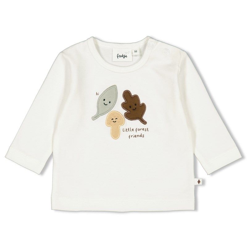 Feetje Little Forest Friends Longsleeve offwhite Junge Winter von Feetje