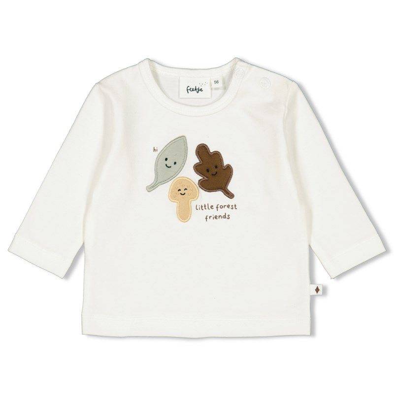 Feetje Little Forest Friends Longsleeve offwhite Junge Winter von Feetje