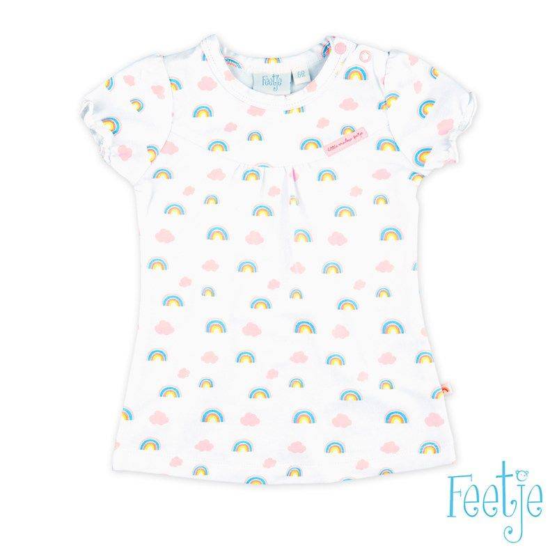 Feetje Little Rainbow Kleid Mädchen weiß von Feetje