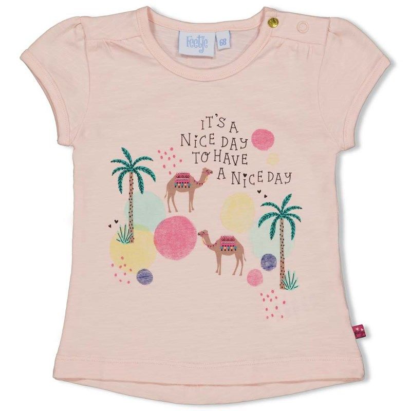 Feetje Little Thing Called Love T-Shirt pfirisch Sommer von Feetje