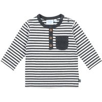 Feetje Longsleeve Ringel Mini Person anthrazit-melange von Feetje