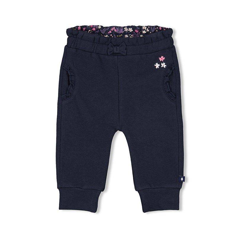 Feetje Midnight Flowers Hose Mädchen navy von Feetje
