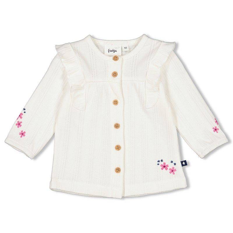 Feetje Midnight flowers Bluse offwhite Mädchen von Feetje