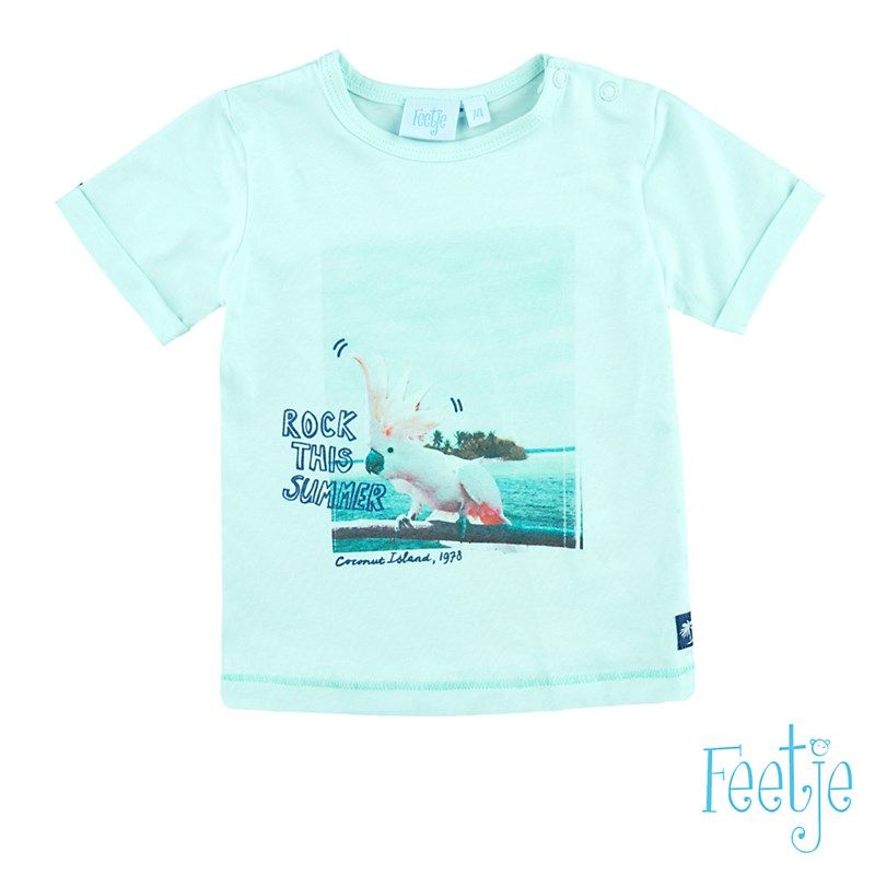 Feetje Mini Island T-Shirt mint Junge von Feetje