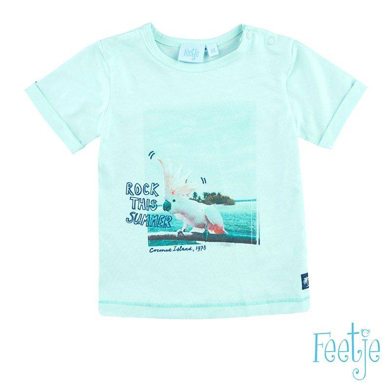 Feetje Mini Island T-Shirt mint Junge von Feetje