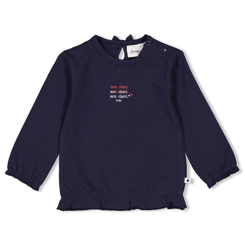 Feetje Mon Cheri Longsleeve Mädchen navy Sommer von Feetje