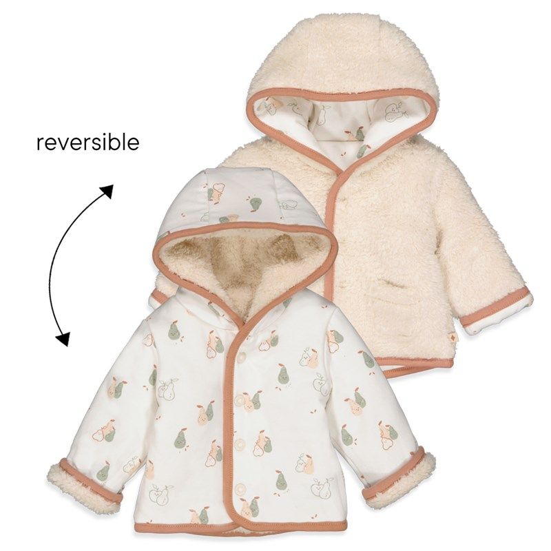 Feetje - Pearfect Wendejacke mit Kapuze sand Junge Winter von Feetje