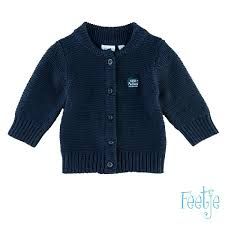 Feetje Perfect Strickjacke Junge navy von Feetje