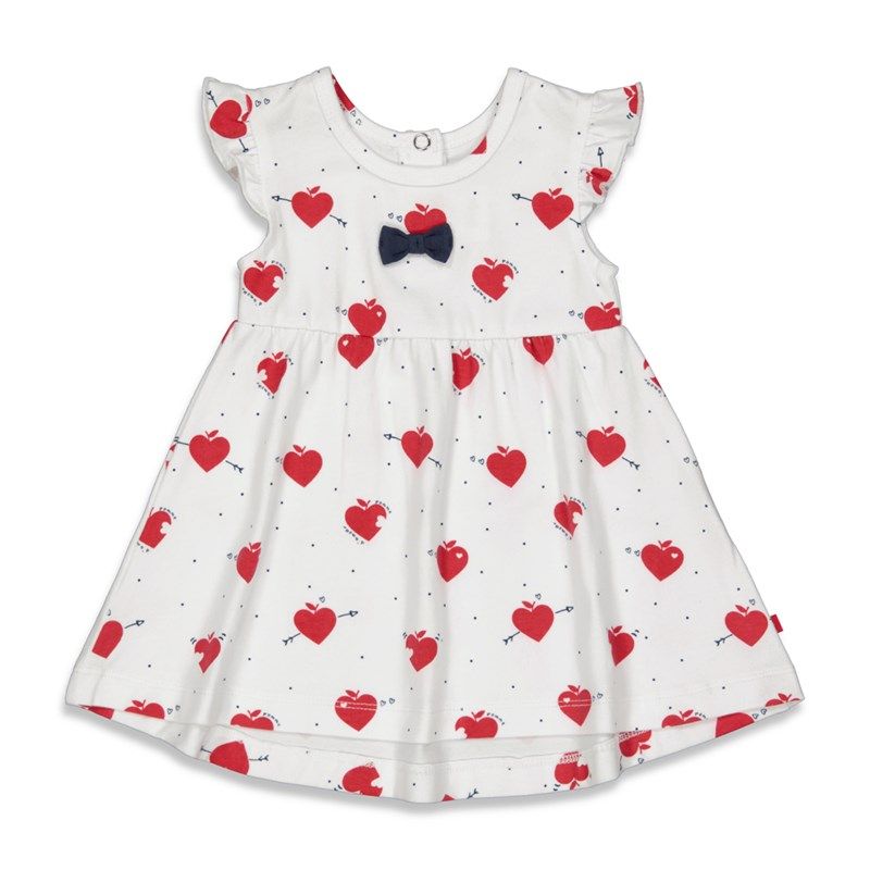 Feetje Pomme D'Amour Kleid Mädchen weiß von Feetje