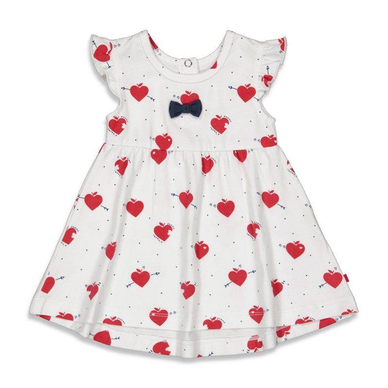 Feetje Pomme D'Amour Kleid Mädchen weiß von Feetje