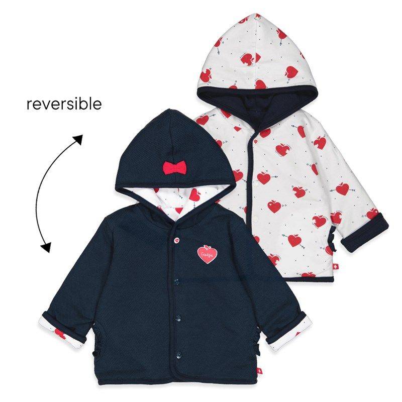 Feetje Pomme D'Amour Wendejacke Mädchen navy von Feetje