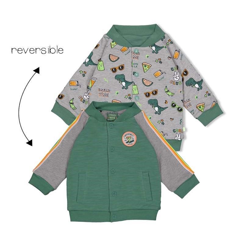 Feetje Snacktime Wendejacke Junge grün Sommer von Feetje