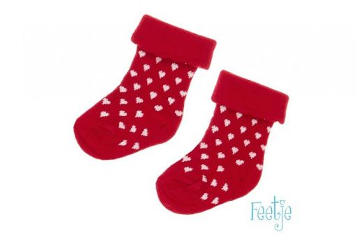 Feetje Söckchen Mädchen rot von Feetje