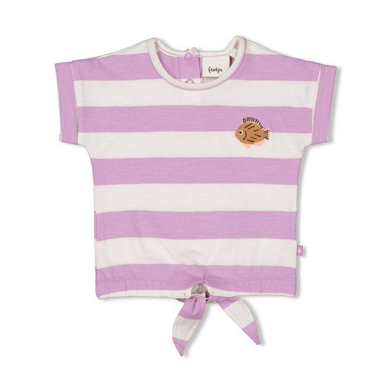 Feetje Splash T-Shirt violet Mädchen Sommer von Feetje