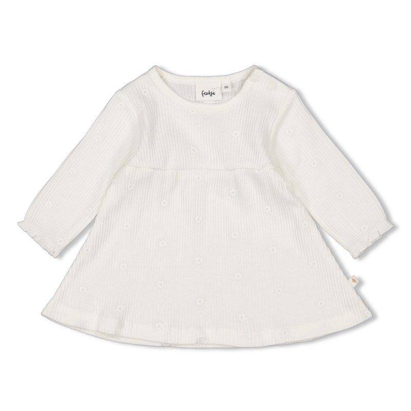 Feetje Strawberry Fields Strickkleid offwhite von Feetje