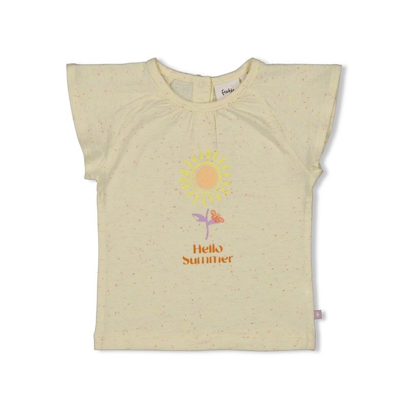 Feetje Sunny side up T-Shirt gelb Mädchen von Feetje