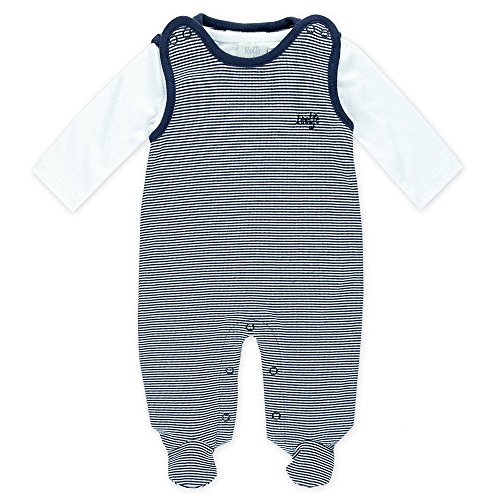 Feetje Unisex - Baby Stramplerset 325.118, Gr. 62 Marine 010 von Feetje