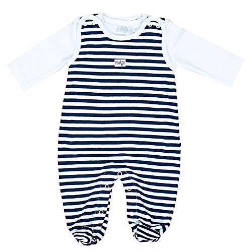 Feetje Unisex - Baby Stramplerset 525052 Marine (010) Gr.62 von Feetje